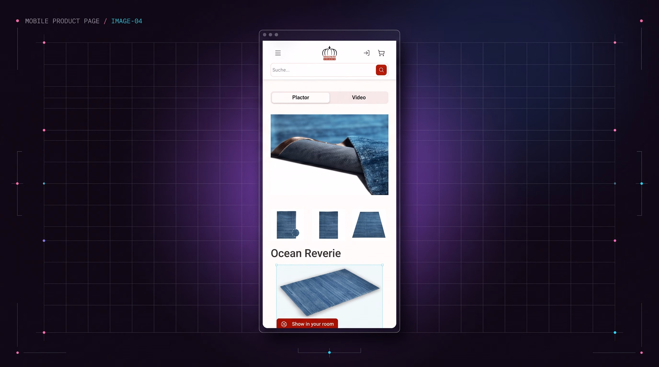 نسخه موبایل صفحه محصول (Mobile Product View)